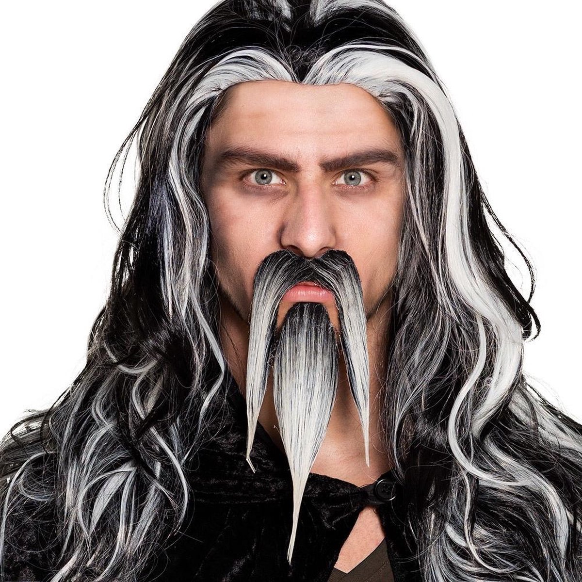 MOUSTACHE ET BARBE DE SORCIER