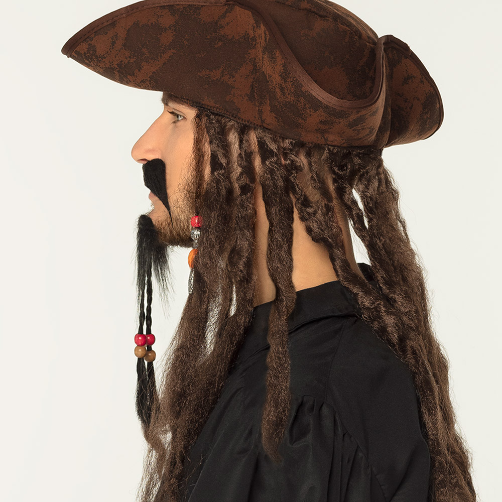 moustache et barbichette pirate des caraibes 1