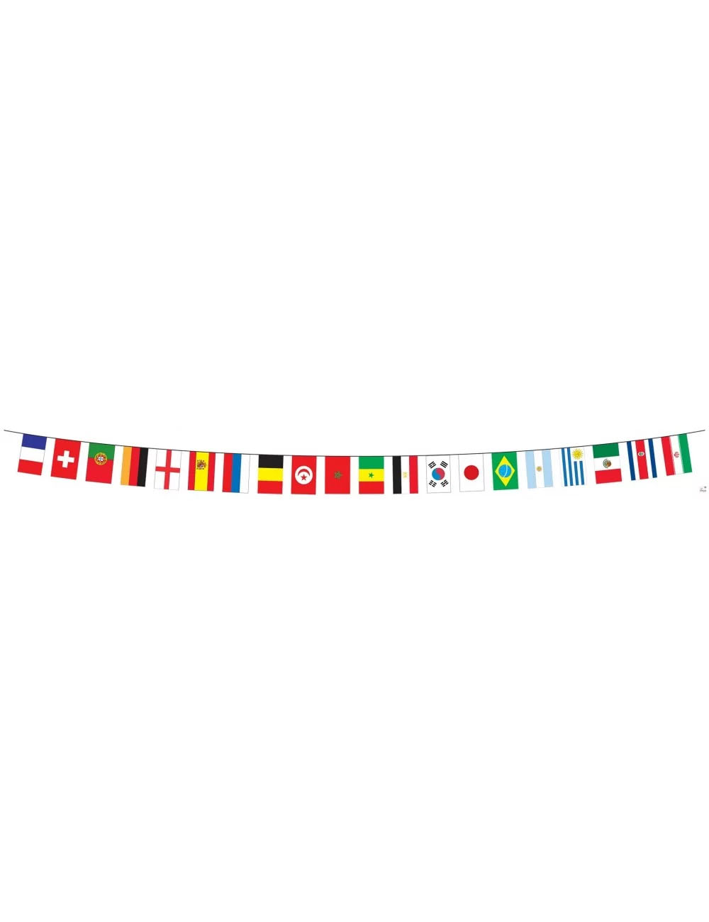 GUIRLANDE TISSU 20 PAYS