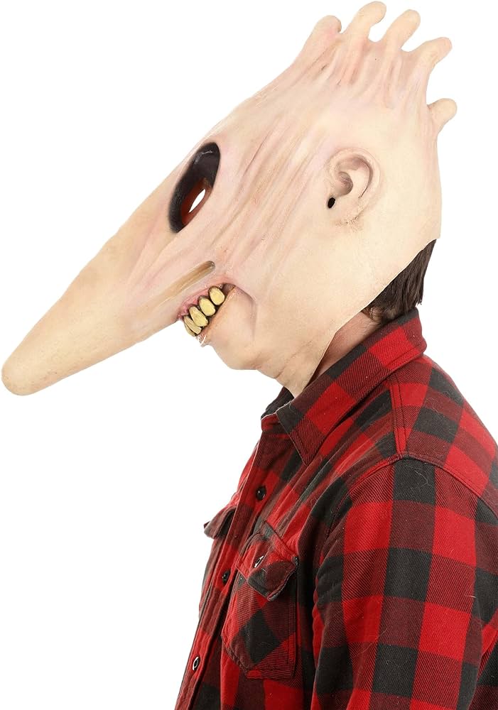 masque hallowen latex adam