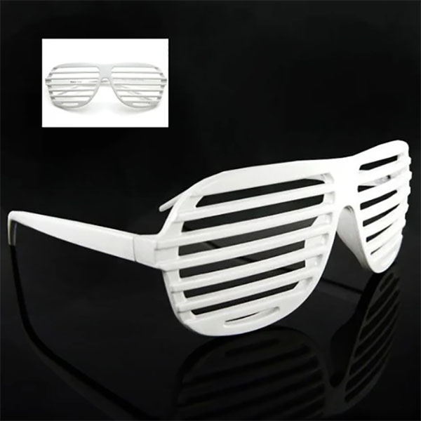 LUNETTES BARREAUX BLANCHES