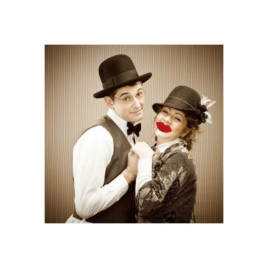 6 ACCESSOIRES PHOTBOOTH LEVRES 2
