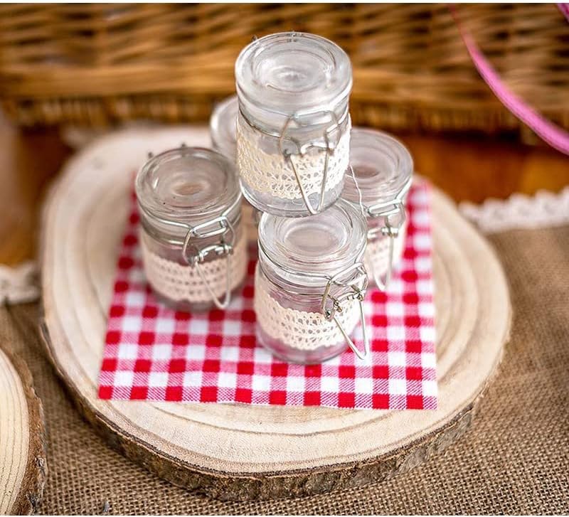 confiturier a dragee 6 cm transparent pour dragees 1
