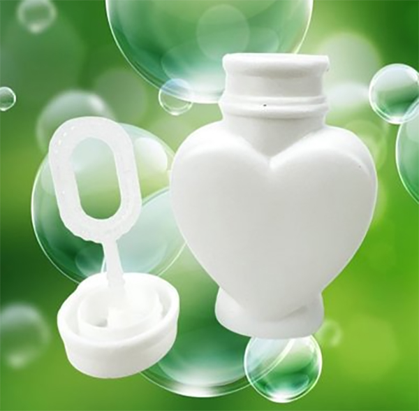 6 FLACONS COEURS BULLES DE SAVON MARIAGES.2 jpg