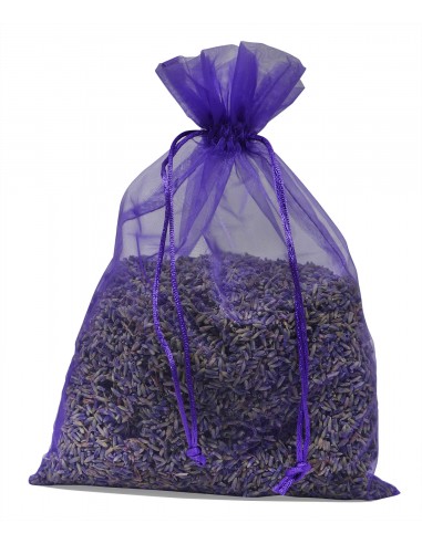sachet organza violet