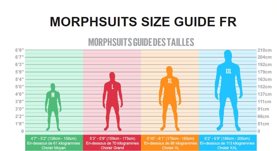 taille morphsuit