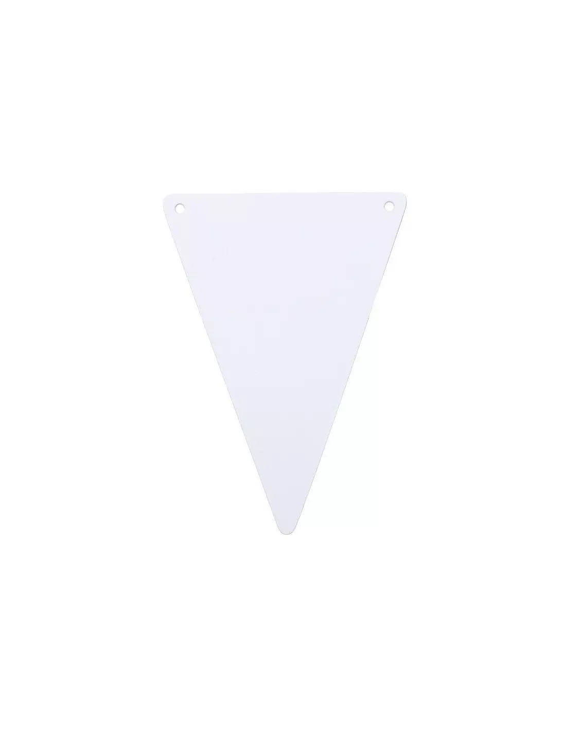 5 fanions blancs