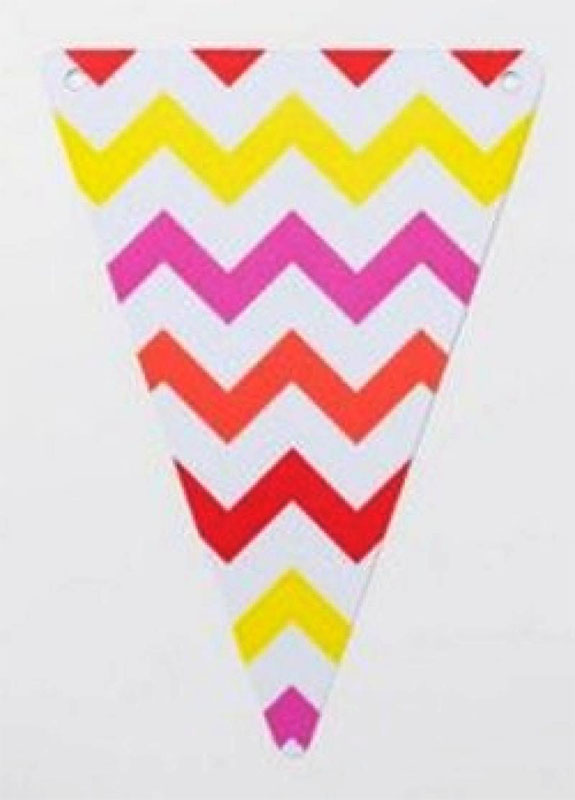 5 FANIONS CHEVRONS MULTI