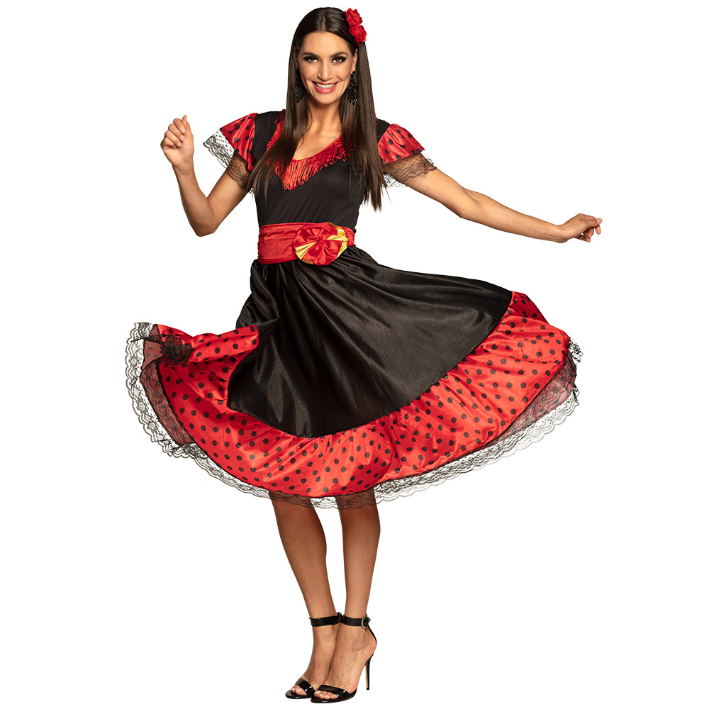 deguisement robe flamenco adulte 1
