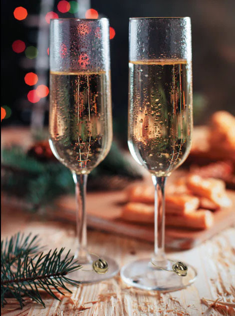 6 CHARMS GRELOTS POUR VERRE 2