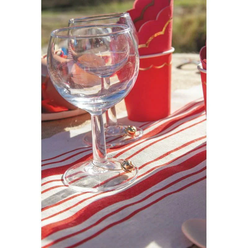 6 CHARMS GRELOTS POUR VERRE 1