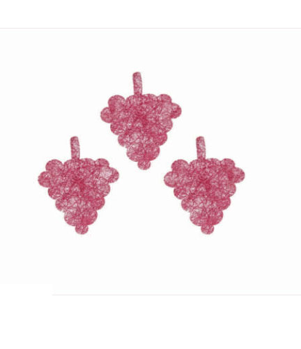 100 CONFETTI GRAPPE DE RAISIN INTISSE