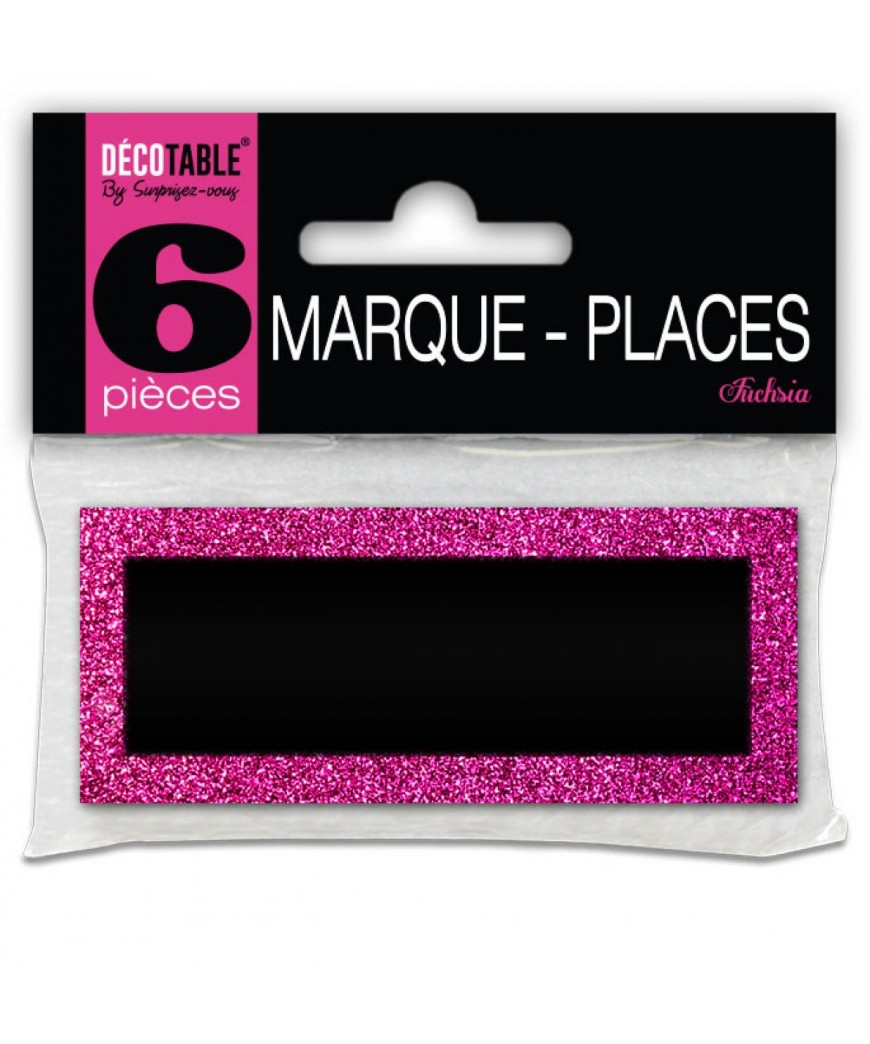 marque-place-pailletes-x6-fuchsia