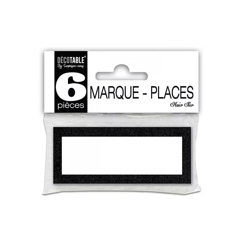 Marques place noirs et gris