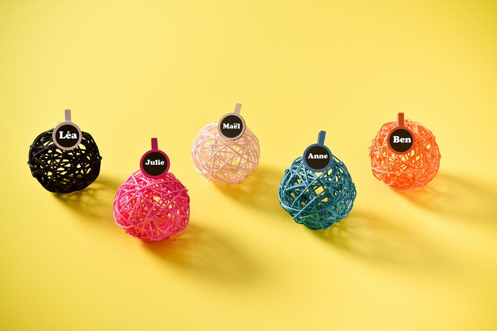 BOULES ROTIN DECORATION