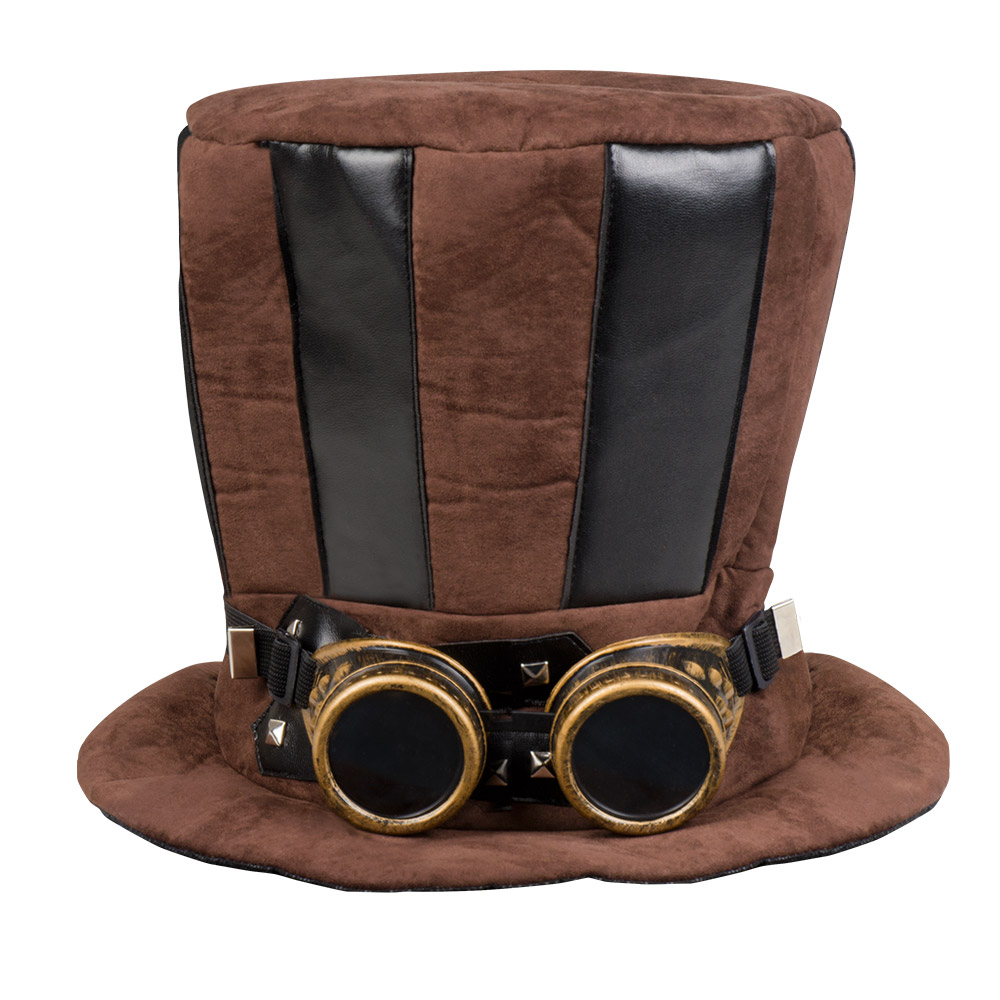 haut de forme steampunk avec lunettes 2