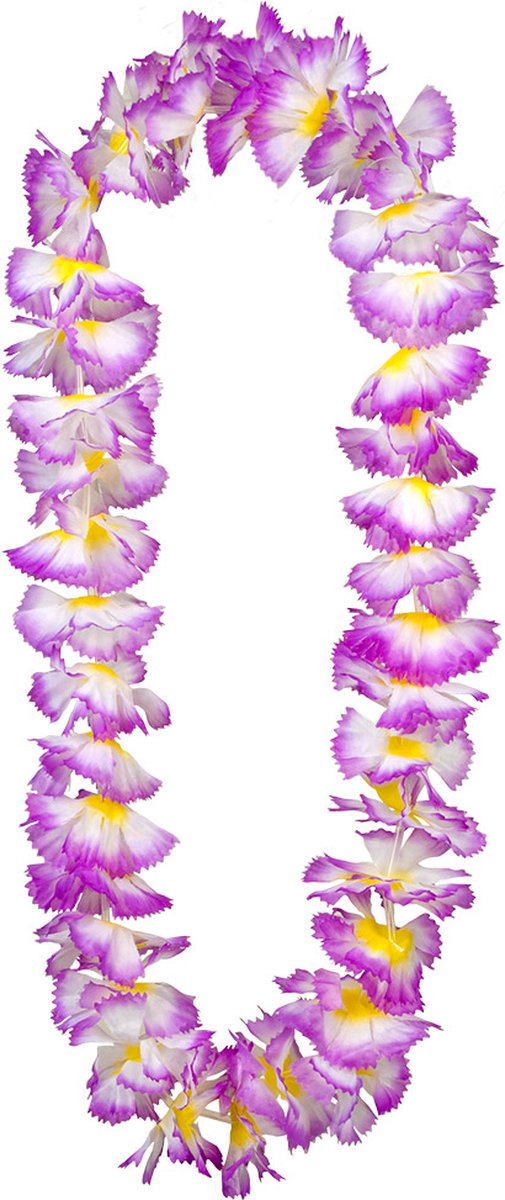 COLLIER DEGRADE LILAS HAWAIEN