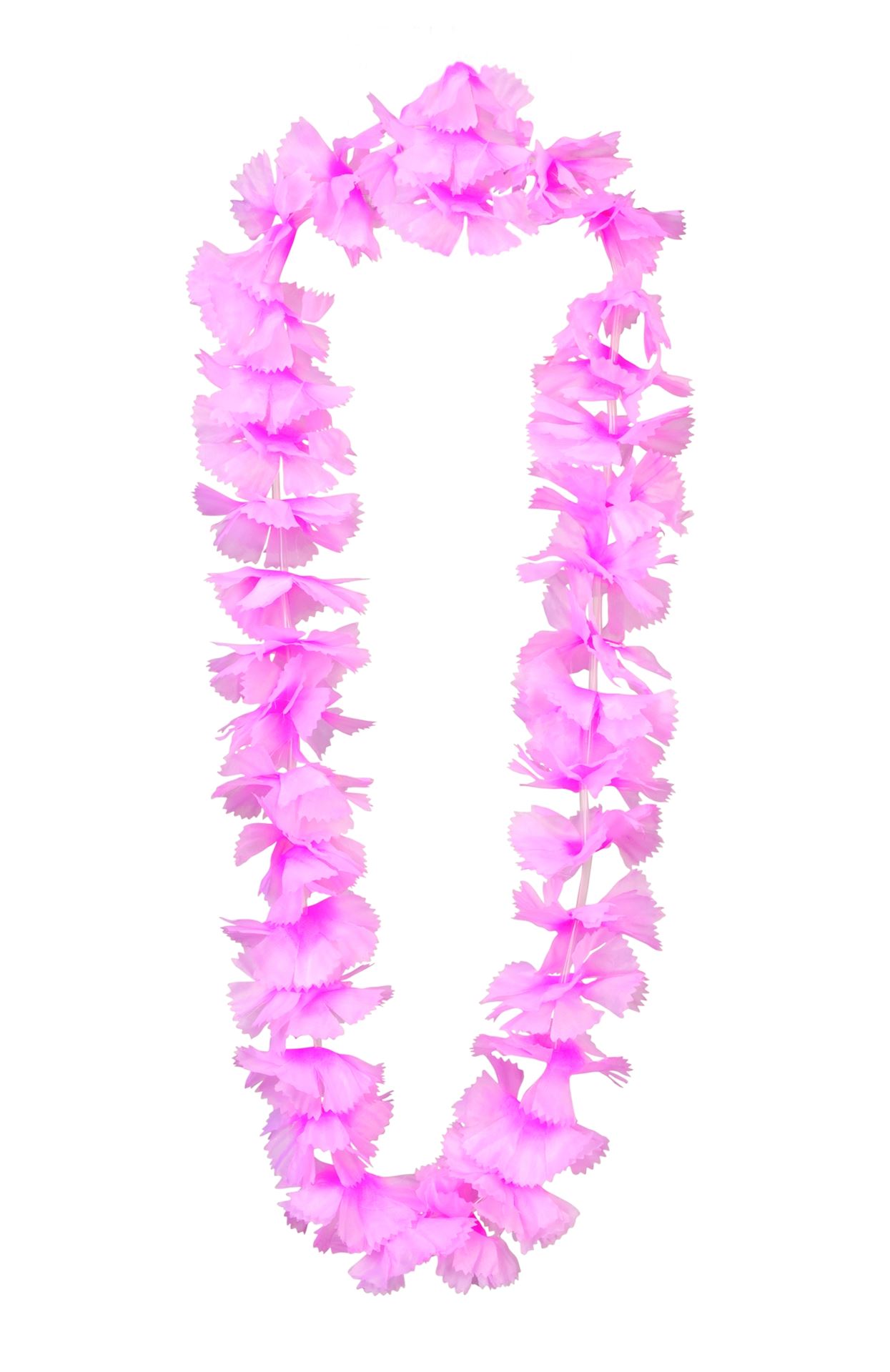 COLLIER HAWAIEN DEGRADE ROSE ET BLANC 1