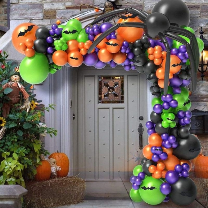 KIT 154 BALLONS HALLOWEEN 1