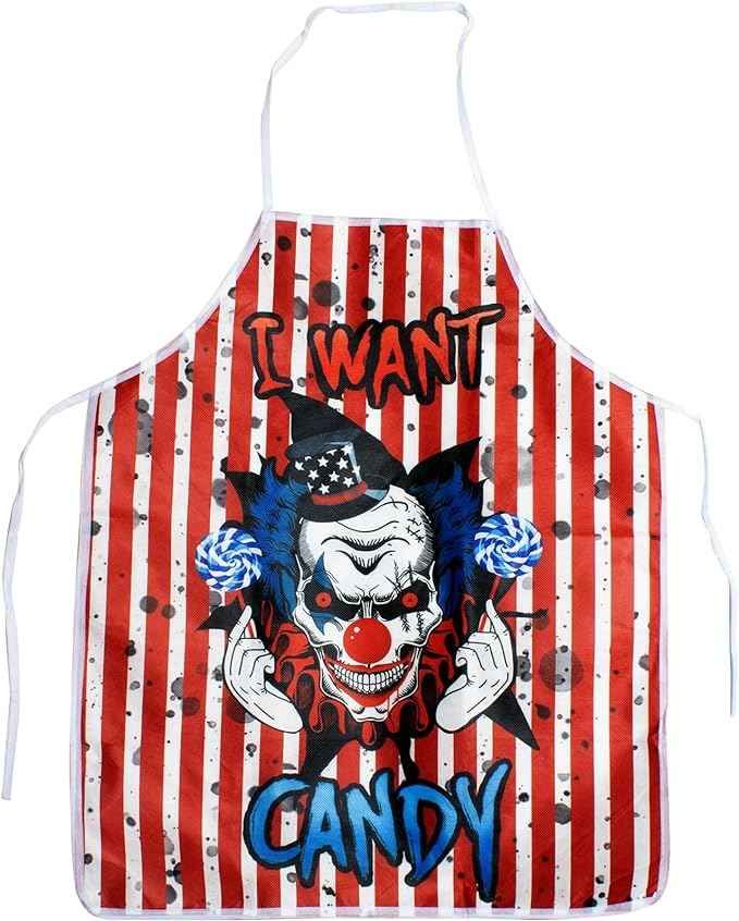 TABLIER HALLOWEEN CLOWN CA 2