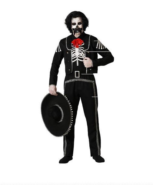 DEGUISEMENT JOUR DES MORTS MEXICAIN
