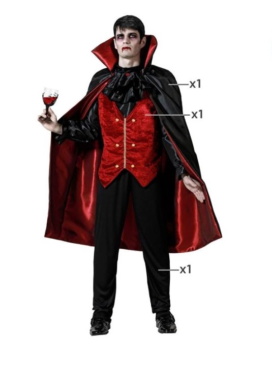 DEGUISEMENT VAMPIRE DRACULA OU DANDY 1