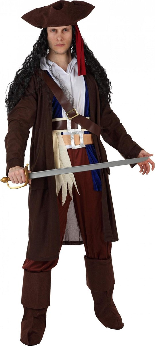 DEGUISEMENT PIRATE HOMME MARRON 1