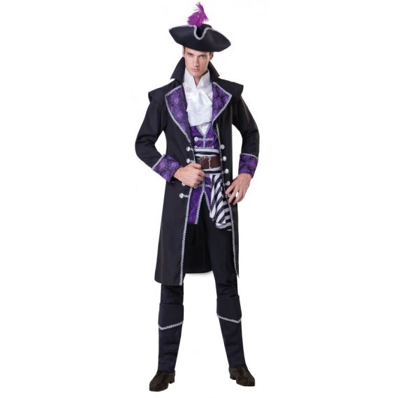 DEGUISEMENT PIRATE HOMME VIOLET