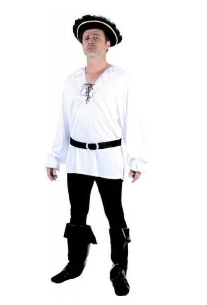 KIT PIRATE CEINTURE ET CHEMISE