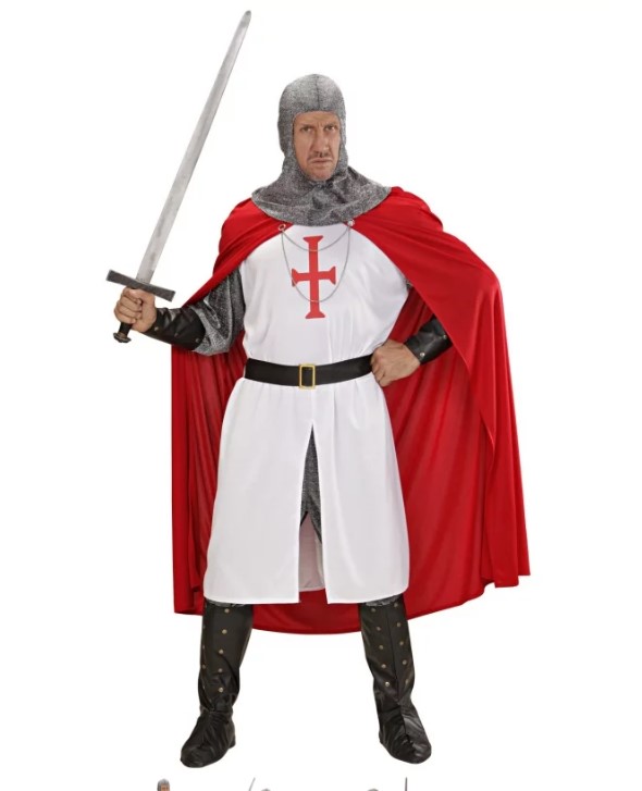 DEGUISEMENT CHEVALIER CROISADE TEMPLIER 1