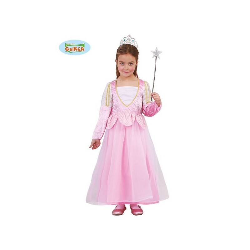 DEGUISEMENT PRINCESSE ROSE AURORE ENFANT OU GLINDA