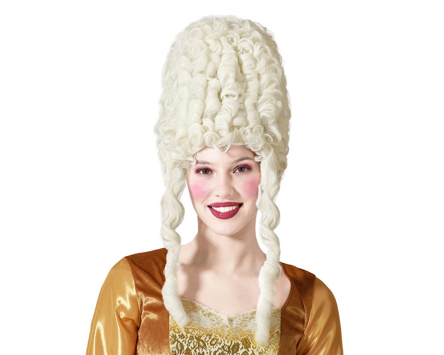 perruque baroque pompadour