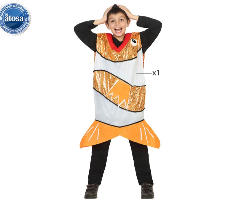 DEGUISEMENT POISSON ORanGE NEMO ENFANT 1