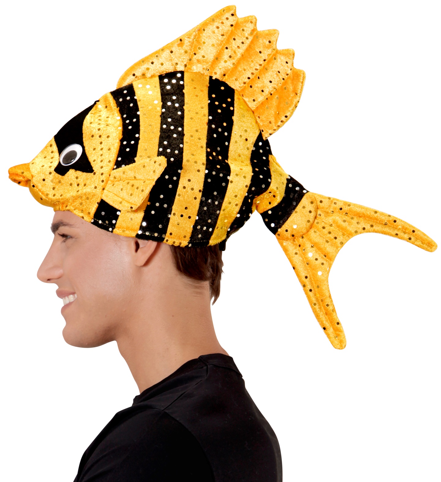 chapeau poisson orange 2