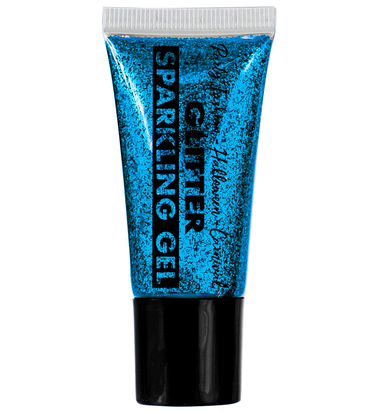 tube gel paillettes bleues