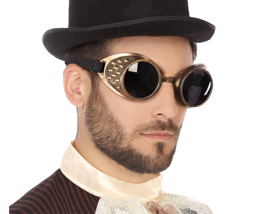 lunettes steampunk cuivre