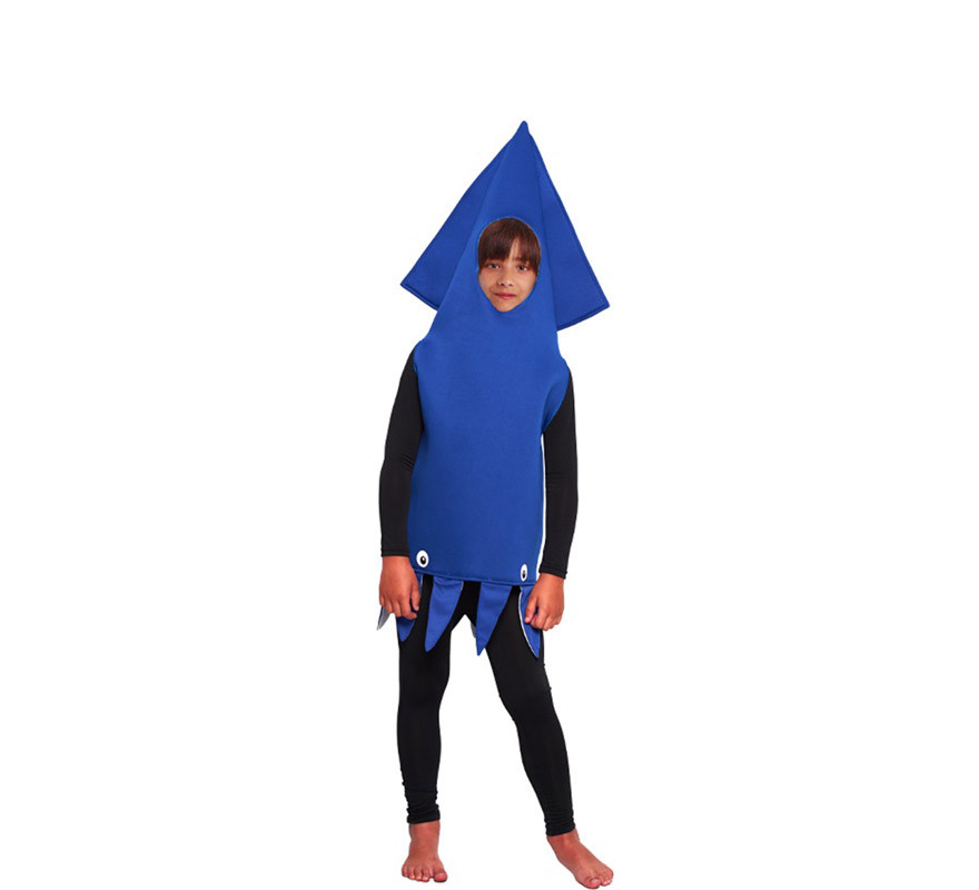 DEGUISEMENT ENFANT CALAMAR BLEU