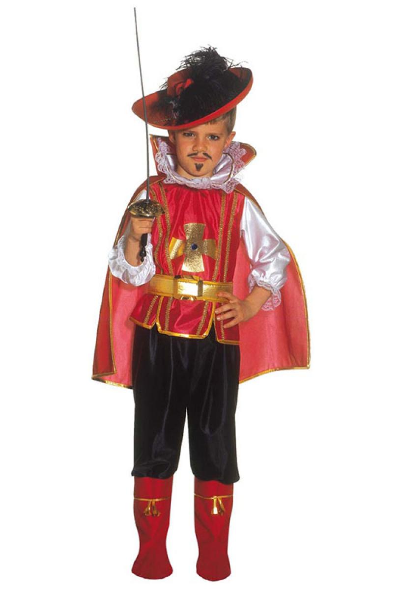 DEGUISEMENT MOUSQUETAIRE BEBE ROUGE