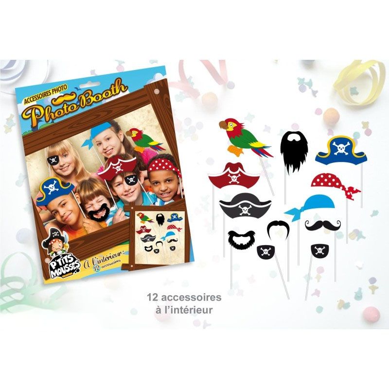 KIT ACCESSOIRES PHOTO PIRATE