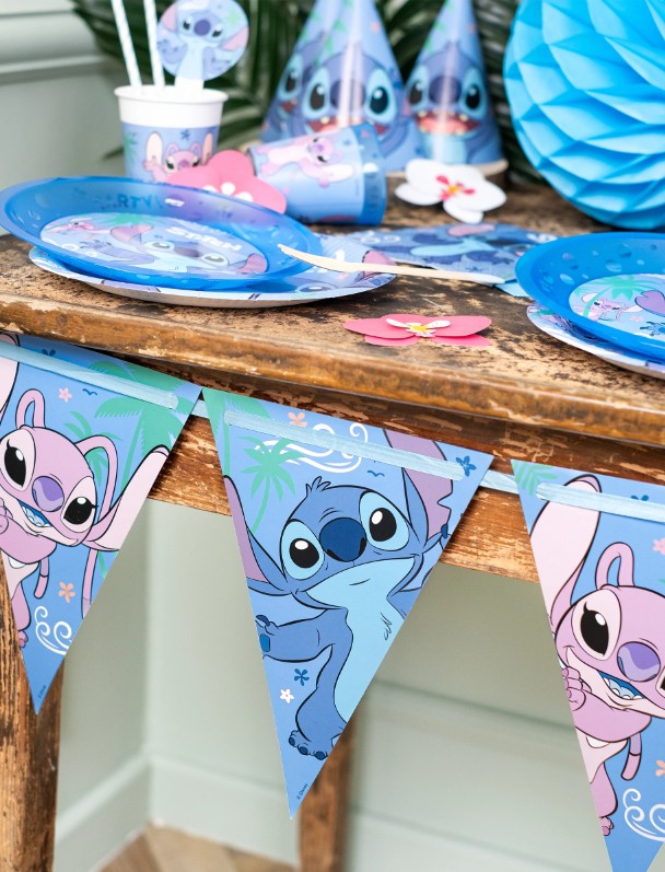 guirlande fanions stitch