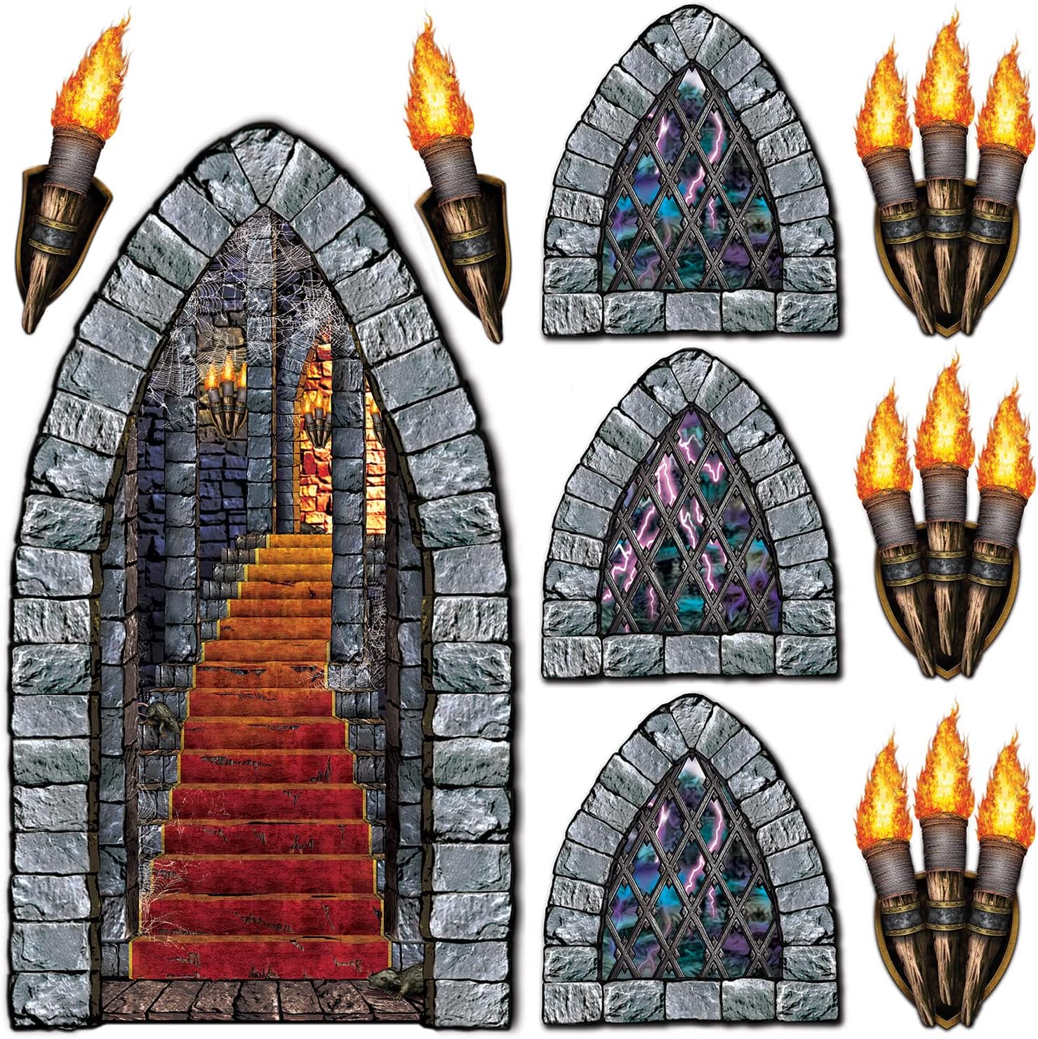 DECOR MEDIEVAL PIRATE HALLOWEEN CHATEAU 1
