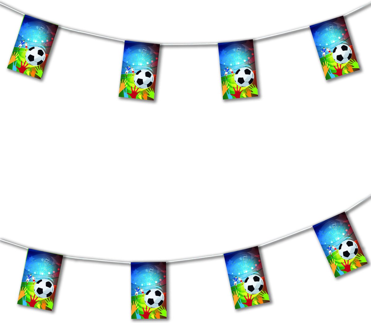 GUIRLANDE DRAPEAUX FOOTBALL 3