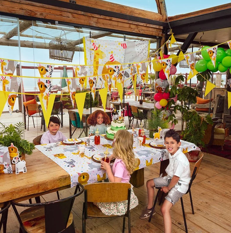 vaisselle jetable safari