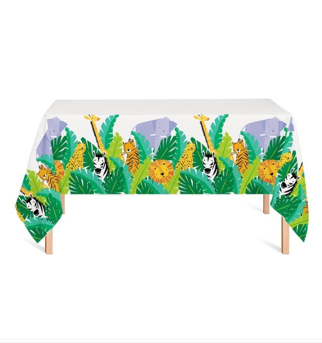 NAPPE PLASTIQUE JUNGLE SAFARI
