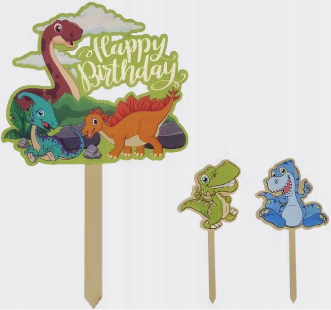 CAKE TOPPER DINOSAURE 1