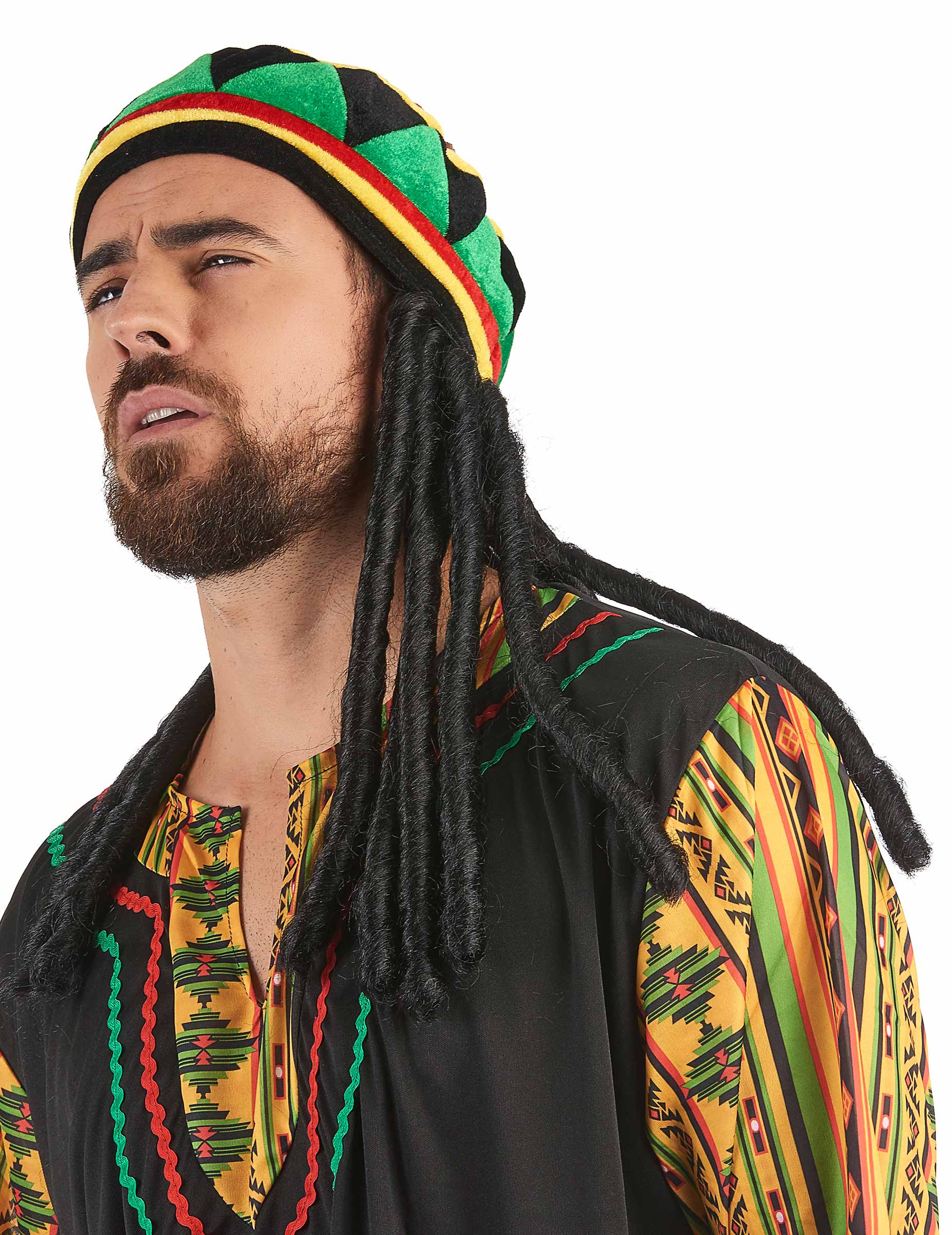 BONNET RASTA AVEC DREADS 2