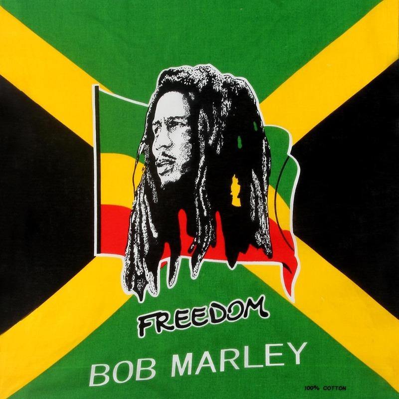 BANDANA BOB MARLEY  FREEDOM