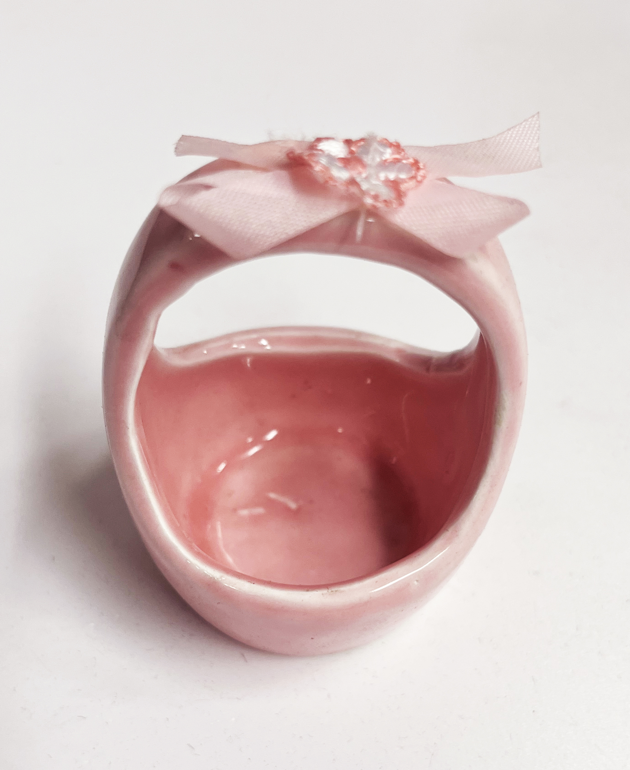 panier porcelaine rose dragee 1