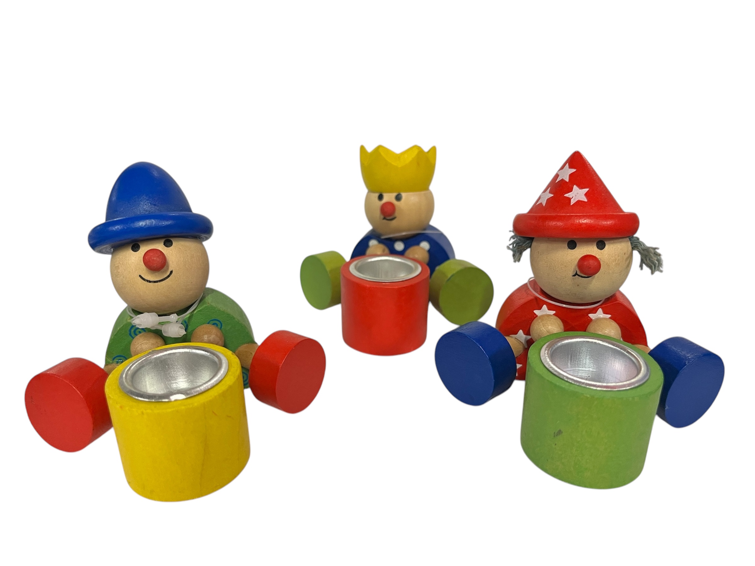 SUJET BOIS MULTICOLORE