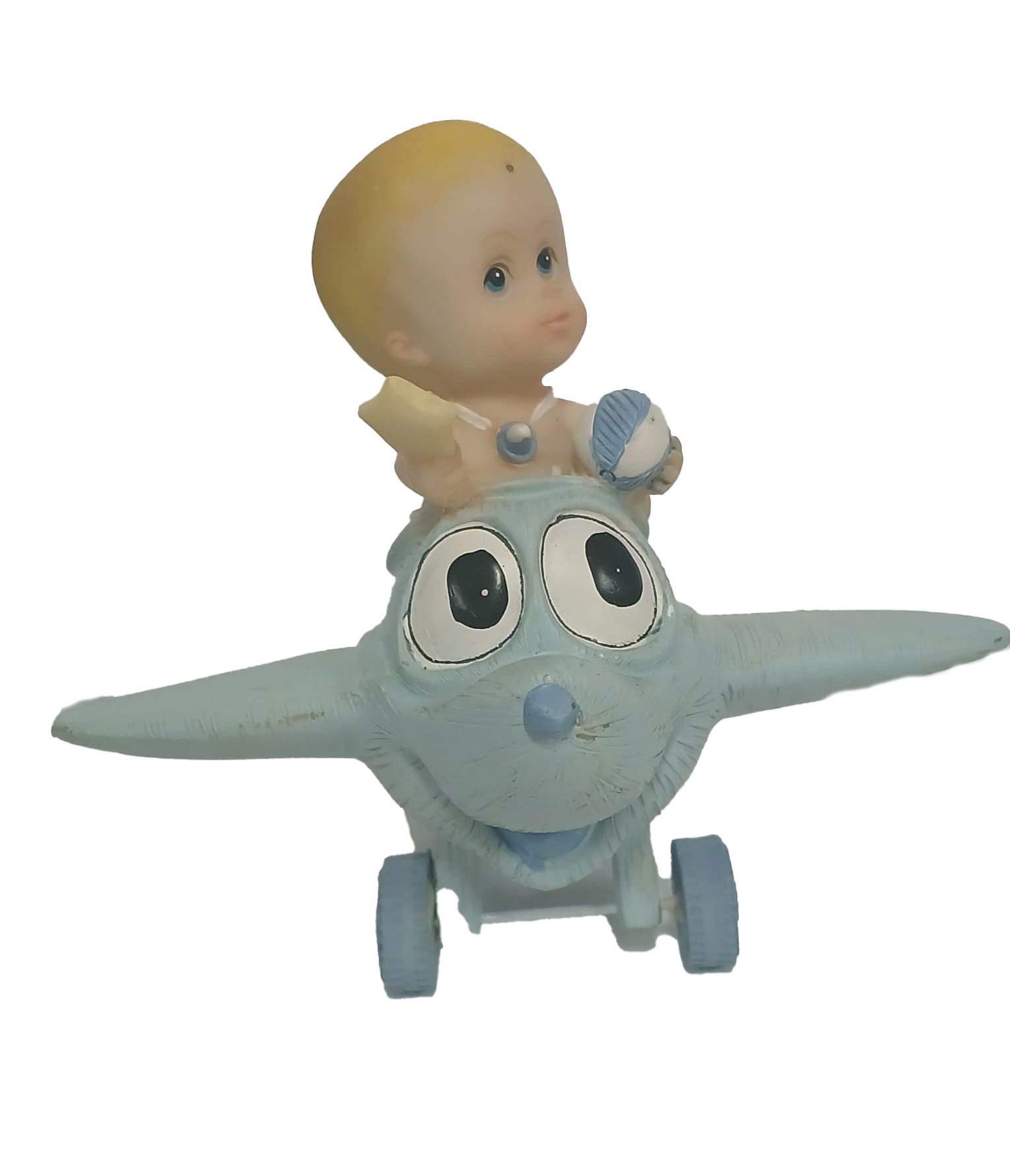 FIGURINE XL BEBE DANS AVION 3